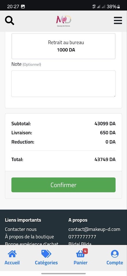 #4. Makeup Distribution (Android) Göre: AdaikaTech