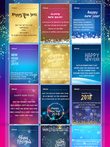 Happy New Year - 2018