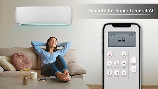Remote for Super General AC Screen 3
