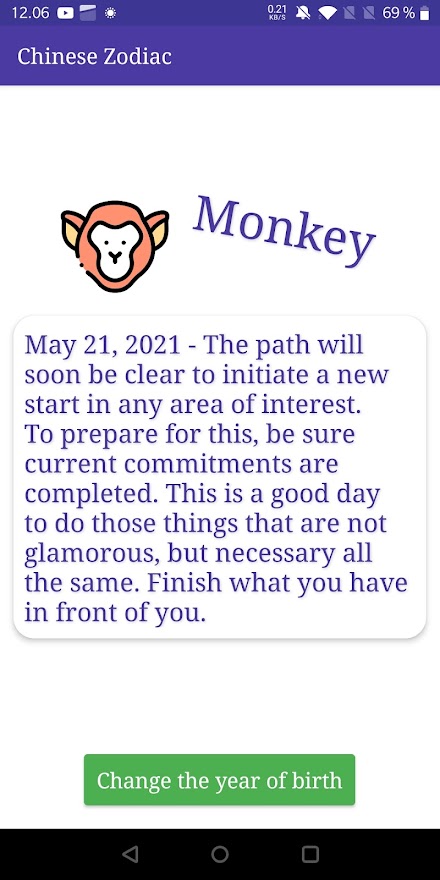 Chinese Zodiac Screen 1