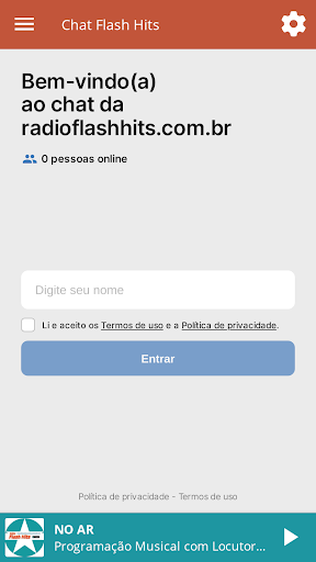 Rádio Flash Hits Screen 3