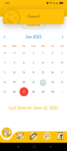 Last Groomed Screen 3