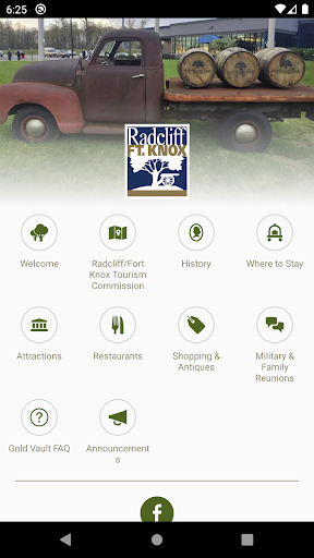 Android application Visit Radcliff & Fort Knox screenshort