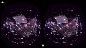 screenshot of StarTracker VR -Mobile Sky Map