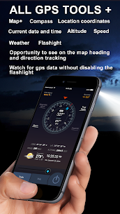 All GPS Tools Pro (map, compass, flash, weather) 1.6 Apk + Mod 1