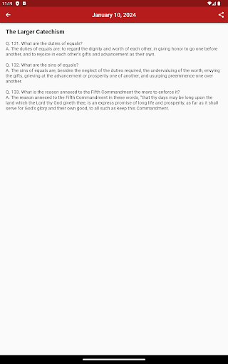 Daily Prayer PC(USA) screenshot 8