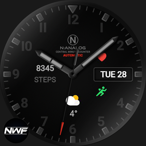 Nighty Analog 05 - watch face