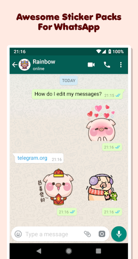 小猪贴纸  Pig Sticker Packs