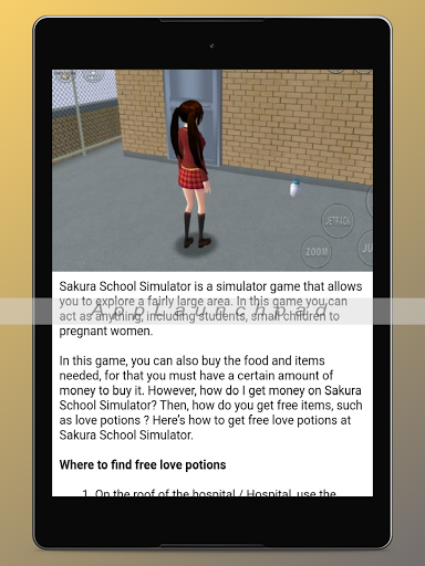 Tips Sakura School Simulator 2021