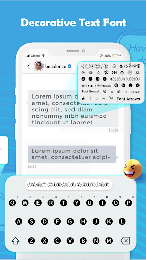 Fonts Keyboard Screen 3