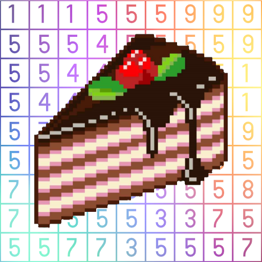 Logo pixyfy: pixel coloring