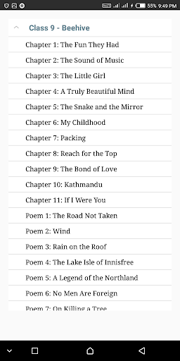 9-10th English NCERT Solutions Screen 3