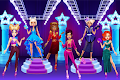screenshot of Superstar Dress Up Girls Games