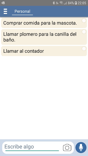 Android application Pizarra de Anotaciones screenshort