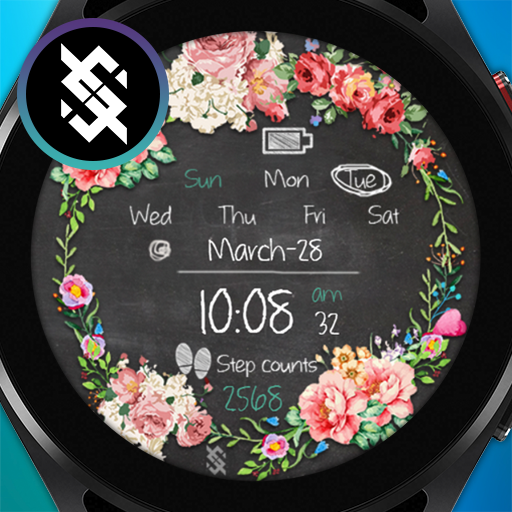 BFF39- Blackboard Art Flower logo