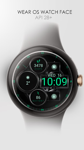 Android application Dream 27 metal watch face screenshort