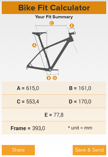 bike fit calculator