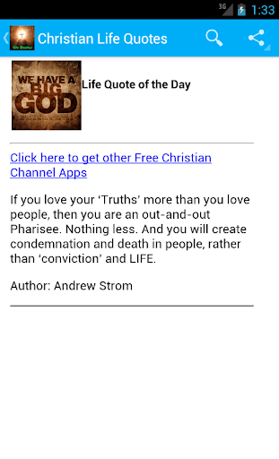 Android application Life Quotes Daily screenshort