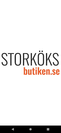 Android application Storköksbutiken screenshort