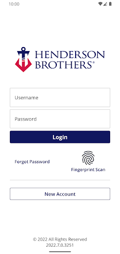 Android application HB Client Portal screenshort