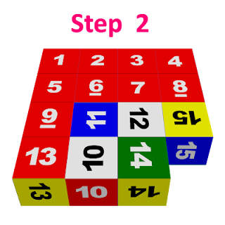 15 Numbered Rolling Cubes Puzz - Screenshot 3