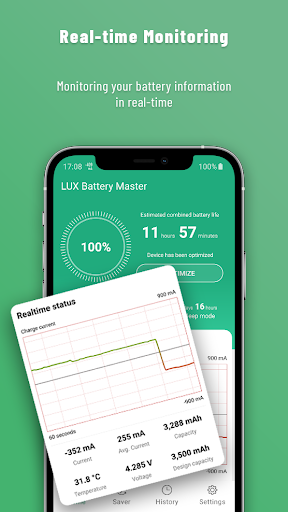 LUX Battery Master - Battery Saver  Booster