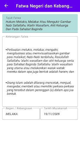 Fatwa Negeri Dan Kebangsaan Screen 3