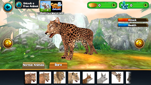 Screenshot of Animal Sim Online: Big Cats 3D