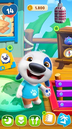 Game screenshot マイ・トーキング・ハンク: アイランズ mod apk
