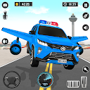 Flying Prado Car Robot Game 105 APK Download