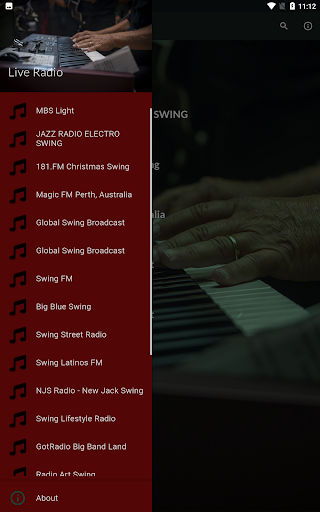 Swing Music Radio Stations Screen 2