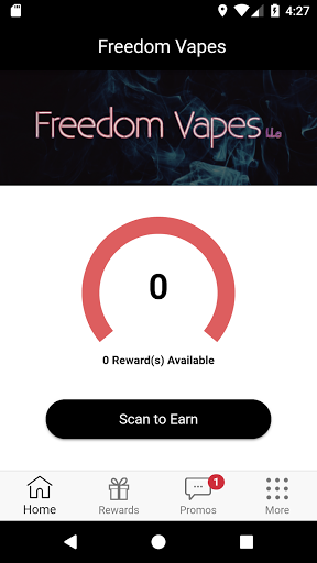 Freedom Vapes Screen 2