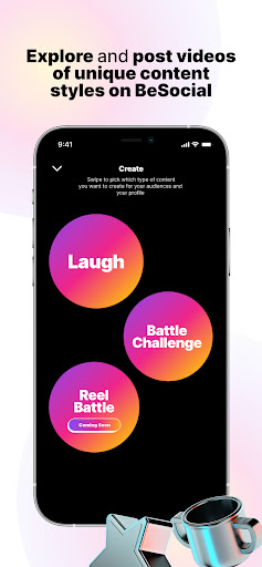 Besocial: Endless Monetization Screen 2