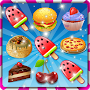 Food Match Cookie Rush Puzzle