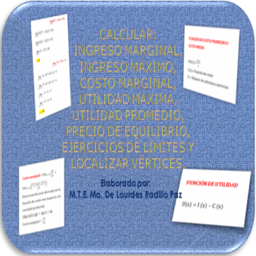 Android application COSTOS UTILIDAD PRECIO EQUILIB screenshort