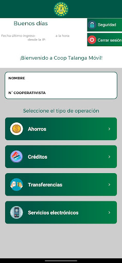 Talanga Móvil Screen 2