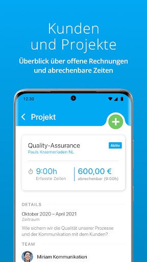 Papierkram.de Mobil Screen 3