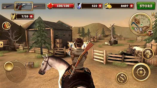 Jogo Wild West Gun Game no Jogos 360