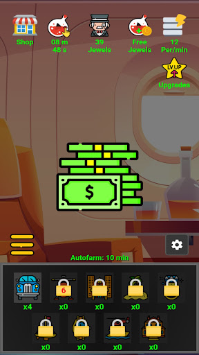 Android application Luxury Idle Clicker screenshort