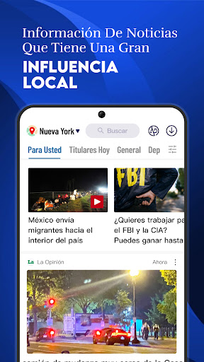 Android application Noticias Locales screenshort