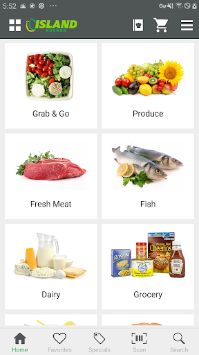 Android application Island Kosher screenshort
