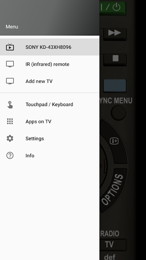 Smart TV Remote for Sony TV screenshot 2
