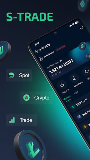 S-Trade Buy and Sell Crypto