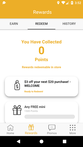 Pablo Cheese Tart Rewards Screen 2