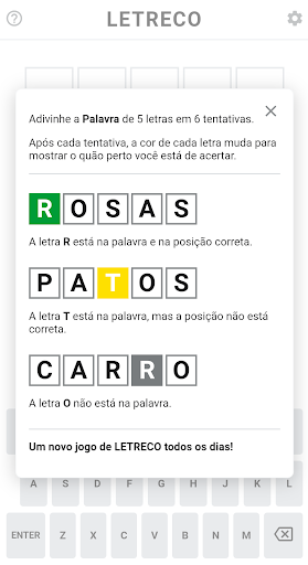 Letreco Screen 2