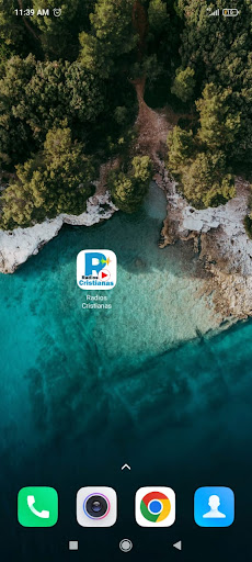 Android application Mi Radio Cristiana screenshort