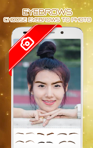 Android application Eyebrow Changer screenshort
