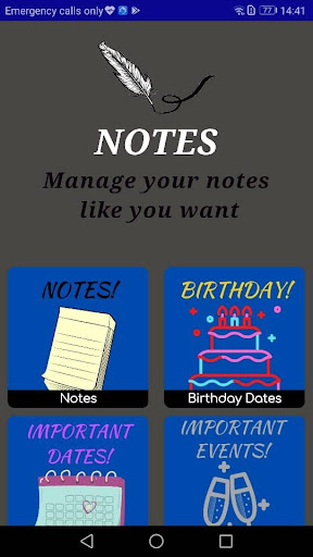 Dear Notes Screenshot 1 - AppWisp.com