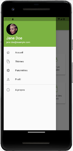 Android application DataLink screenshort