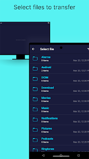 Send files to TV Screenshot